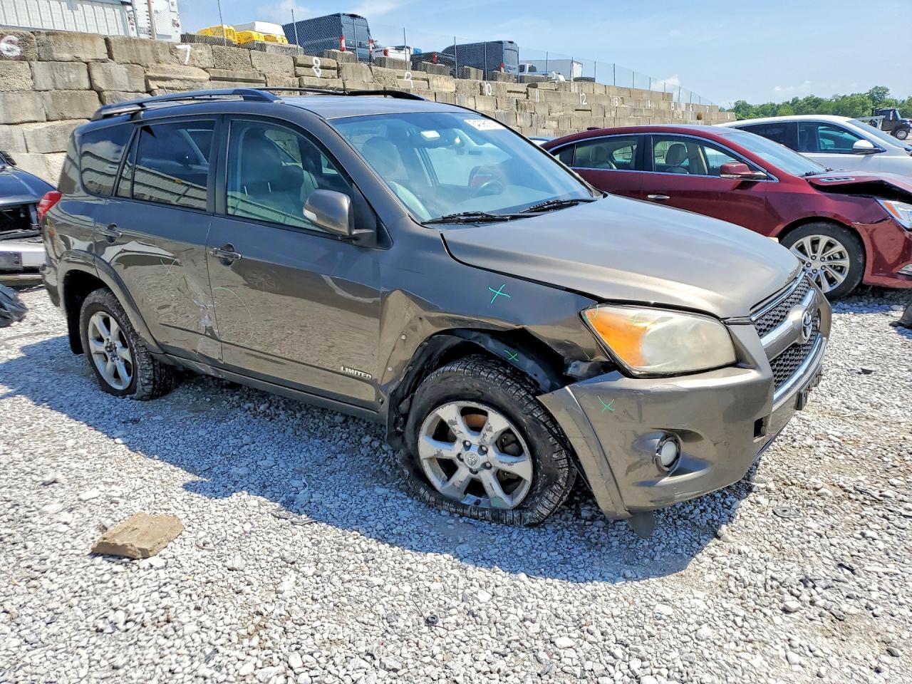 2010 Toyota Rav4 Limited Brown vin: 2T3YK4DV6AW005453