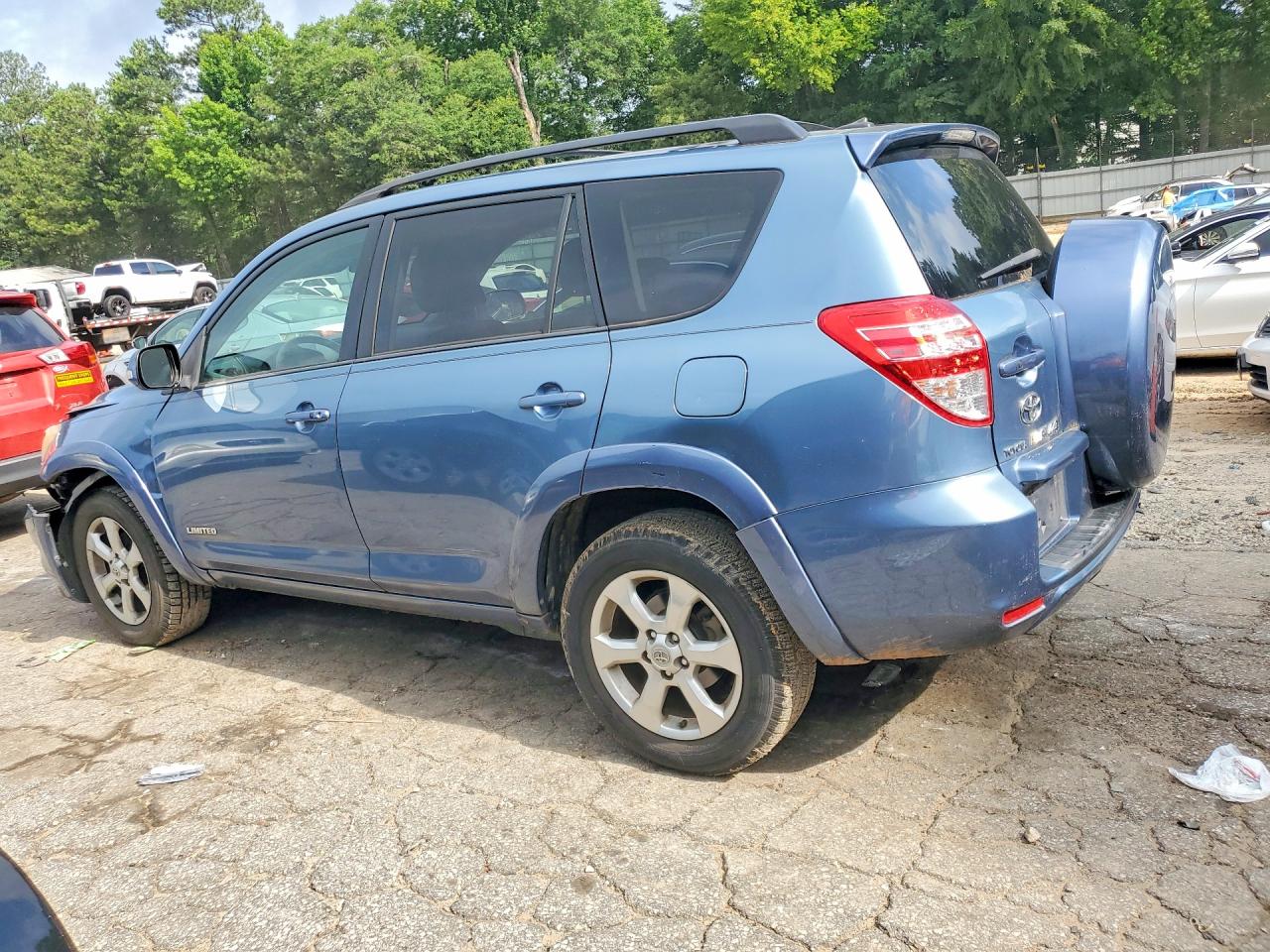 2010 Toyota Rav4 Limited Blue vin: 2T3YK4DV6AW006618