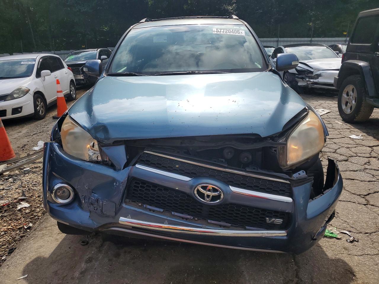 2010 Toyota Rav4 Limited Blue vin: 2T3YK4DV6AW006618
