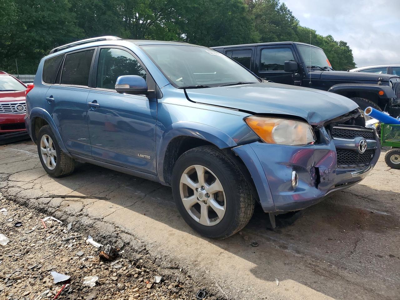 2010 Toyota Rav4 Limited Blue vin: 2T3YK4DV6AW006618