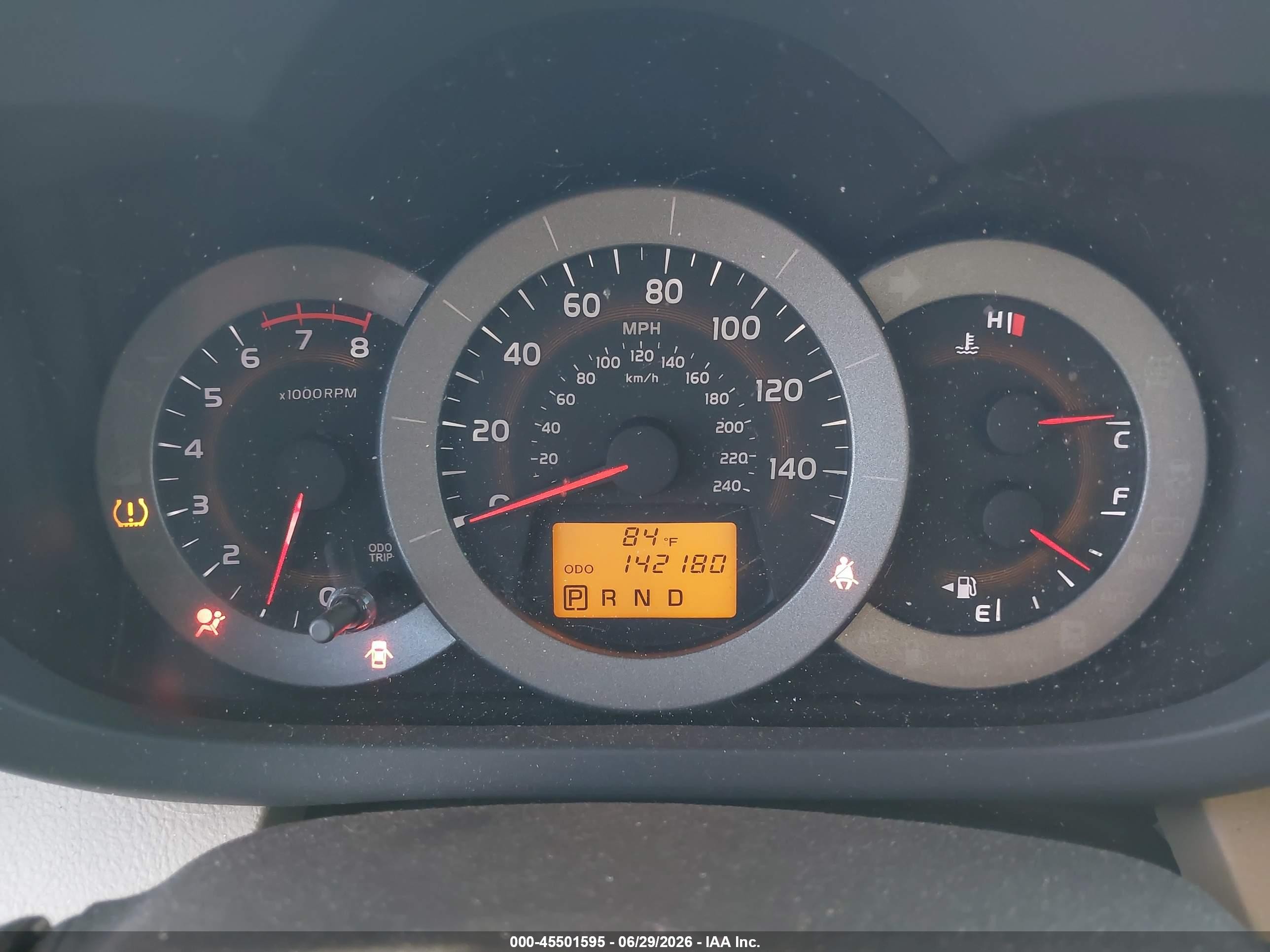 2010 Toyota Rav4 Limited V6 Red vin: 2T3YK4DV6AW006652