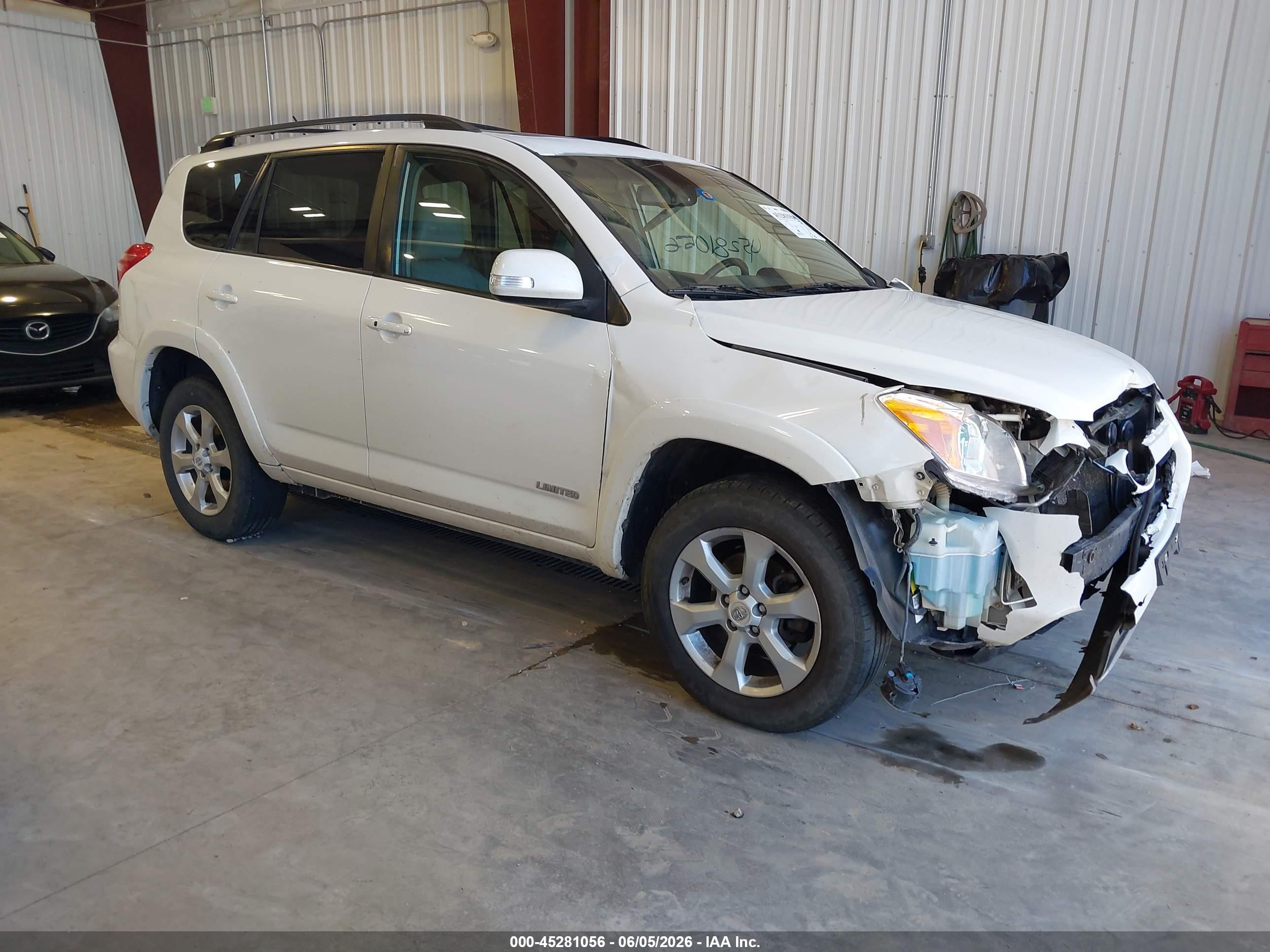2011 Toyota Rav4 Limited V6 White vin: 2T3YK4DV7BW009691