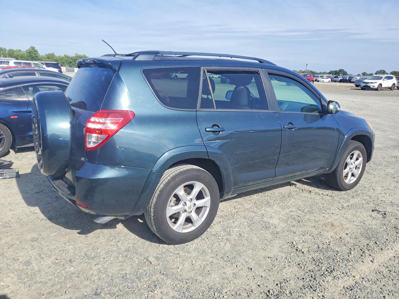 2011 Toyota Rav4 Limited Teal vin: 2T3YK4DV7BW011182
