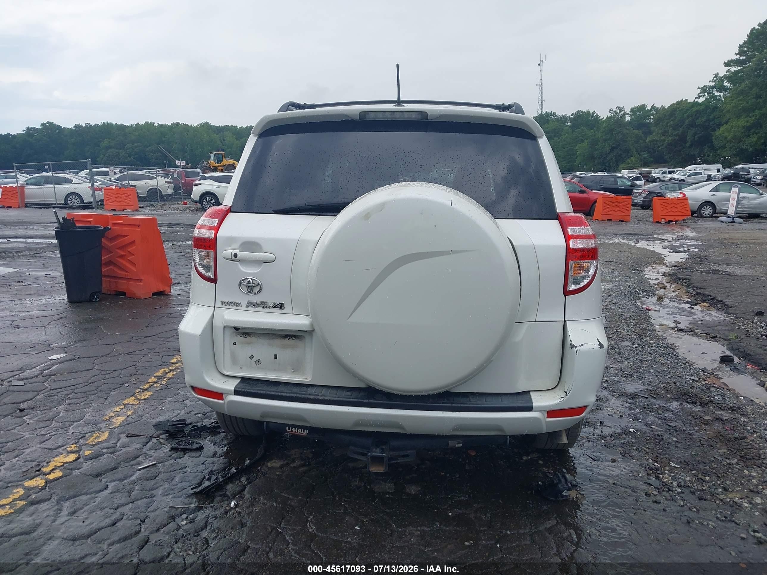 2010 Toyota Rav4 Limited V6 White vin: 2T3YK4DV8AW005311
