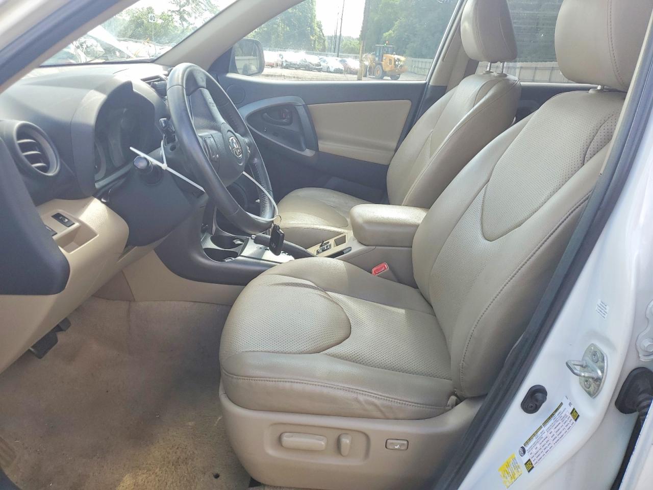 2011 Toyota Rav4 Limited White vin: 2T3YK4DV8BW012650