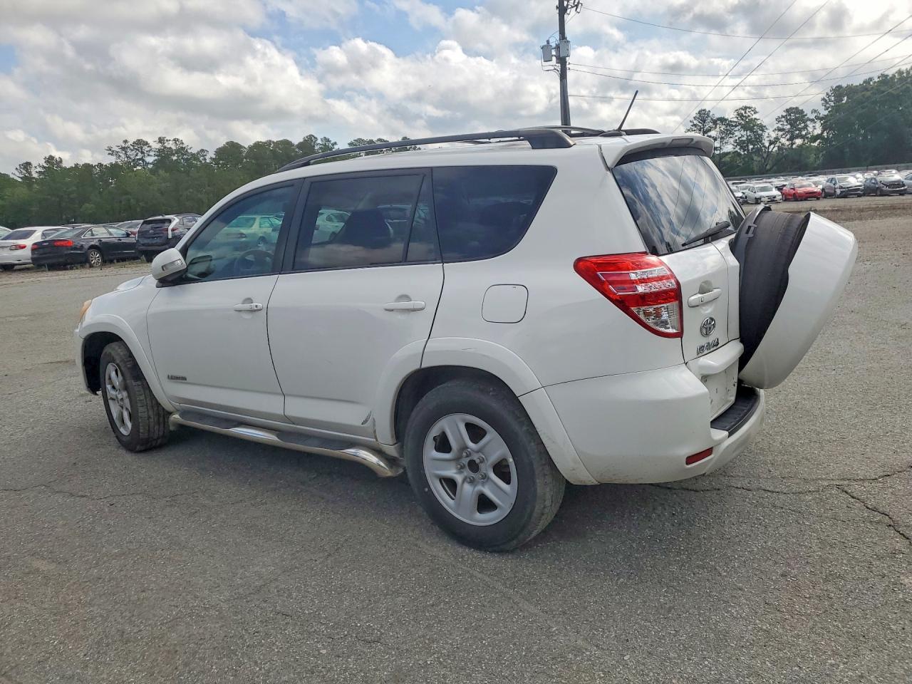 2011 Toyota Rav4 Limited White vin: 2T3YK4DV8BW012650