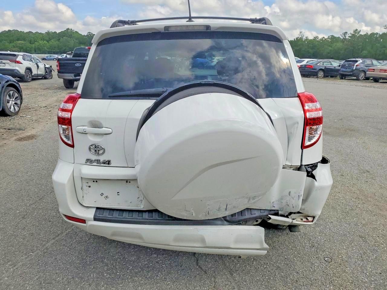2011 Toyota Rav4 Limited White vin: 2T3YK4DV8BW012650