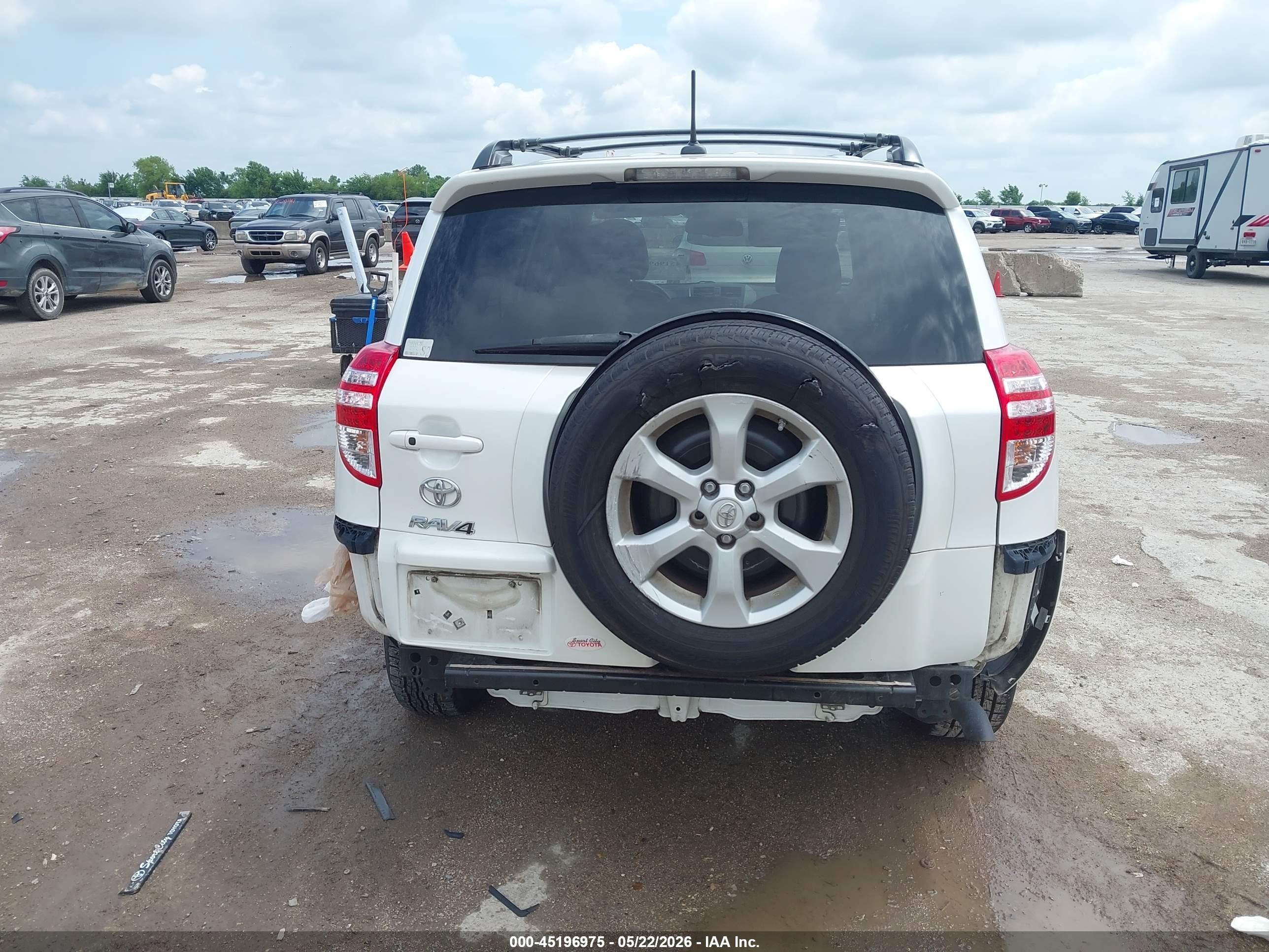 2012 Toyota Rav4 Limited V6 White vin: 2T3YK4DV8CW015839
