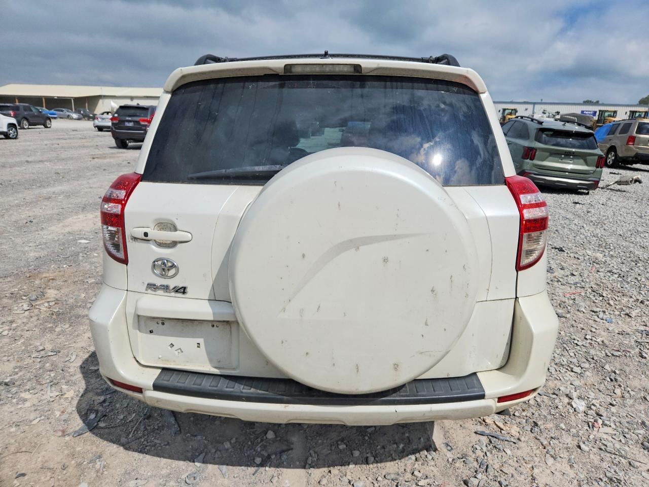 2012 Toyota Rav4 Limited White vin: 2T3YK4DV8CW017803