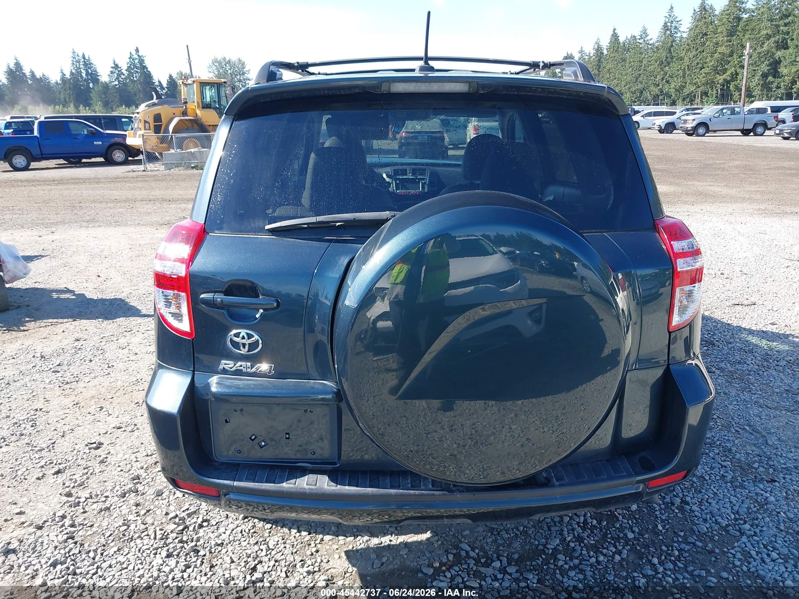 2012 Toyota Rav4 Limited V6 Green vin: 2T3YK4DV8CW018496