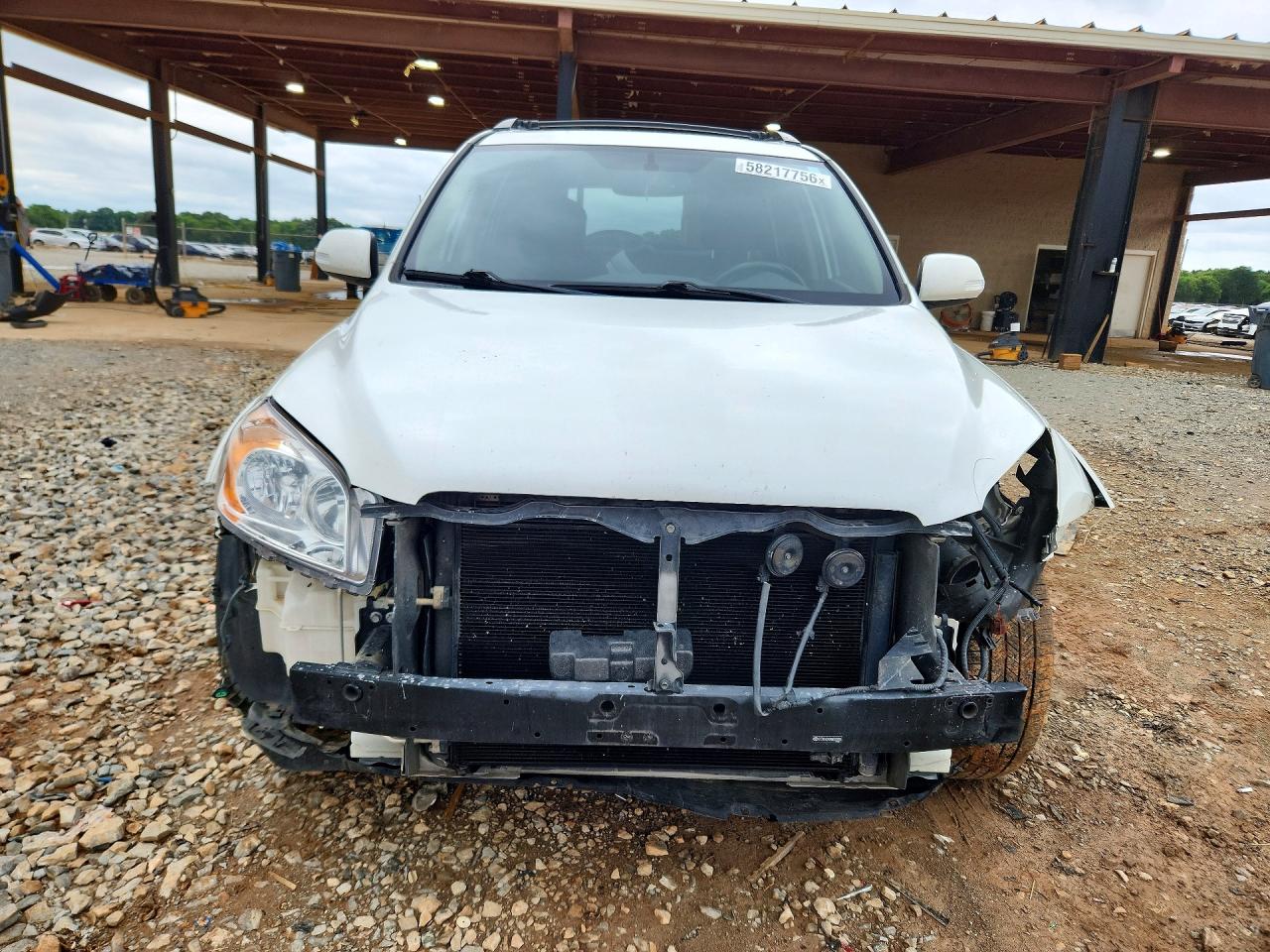 2010 Toyota Rav4 Limited White vin: 2T3YK4DV9AW003969