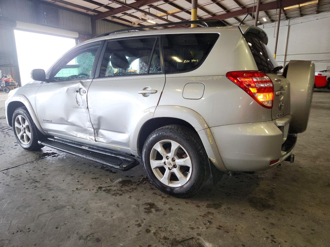 2012 Toyota Rav4 Limited Silver vin: 2T3YK4DV9CW015610