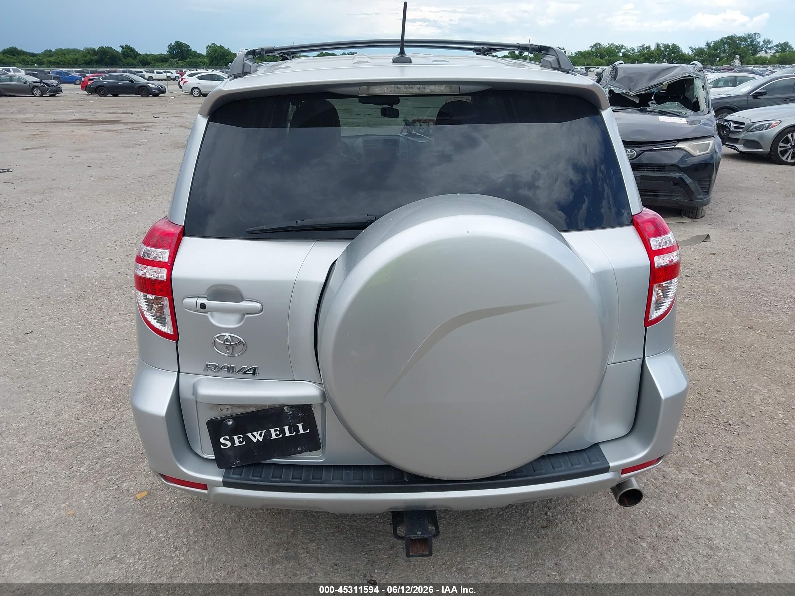 2012 Toyota Rav4 Limited V6 Silver vin: 2T3YK4DV9CW018099