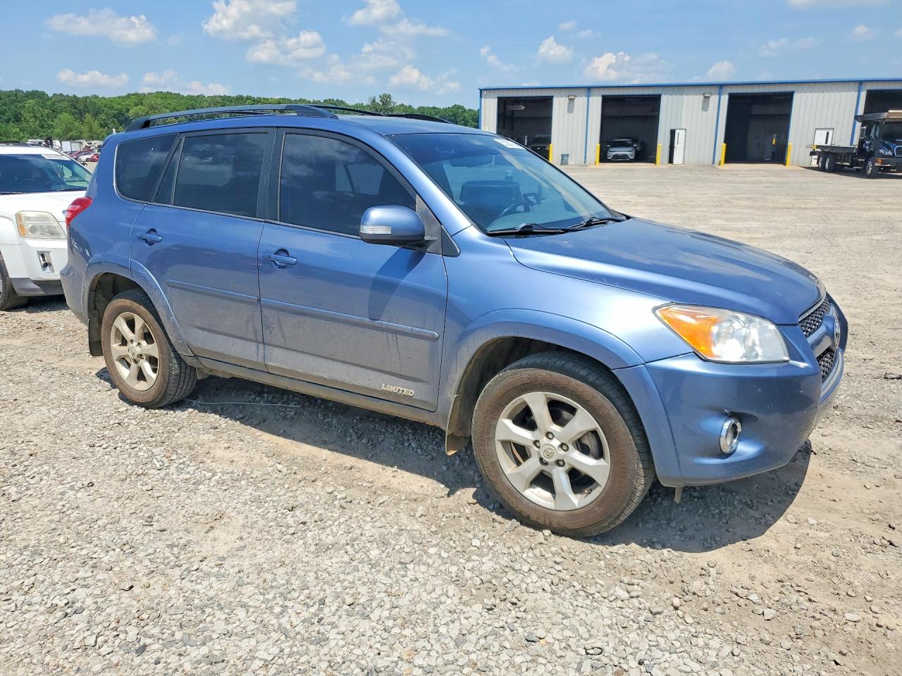 2010 Toyota Rav4 Limited Blue vin: 2T3YK4DVXAW003723