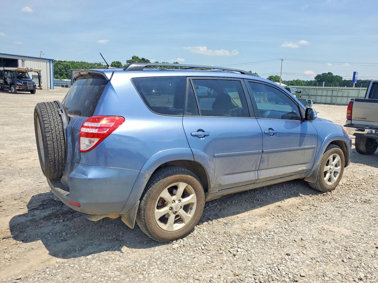 2010 Toyota Rav4 Limited Blue vin: 2T3YK4DVXAW003723