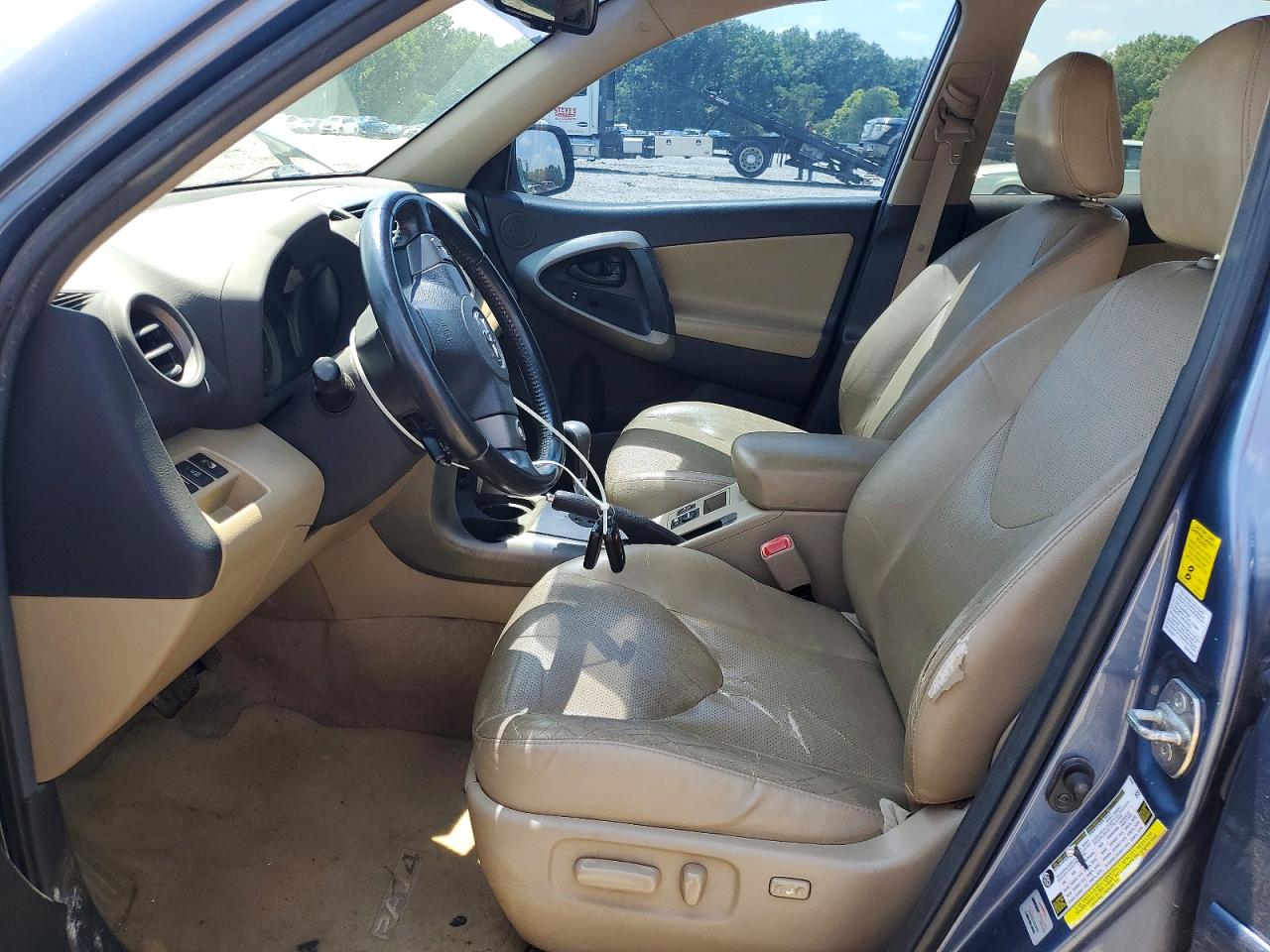 2010 Toyota Rav4 Limited Blue vin: 2T3YK4DVXAW003723