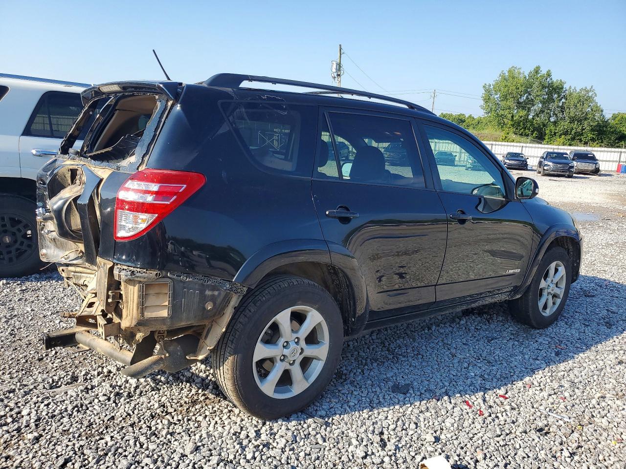 2011 Toyota Rav4 Limited Black vin: 2T3YK4DVXBW012603