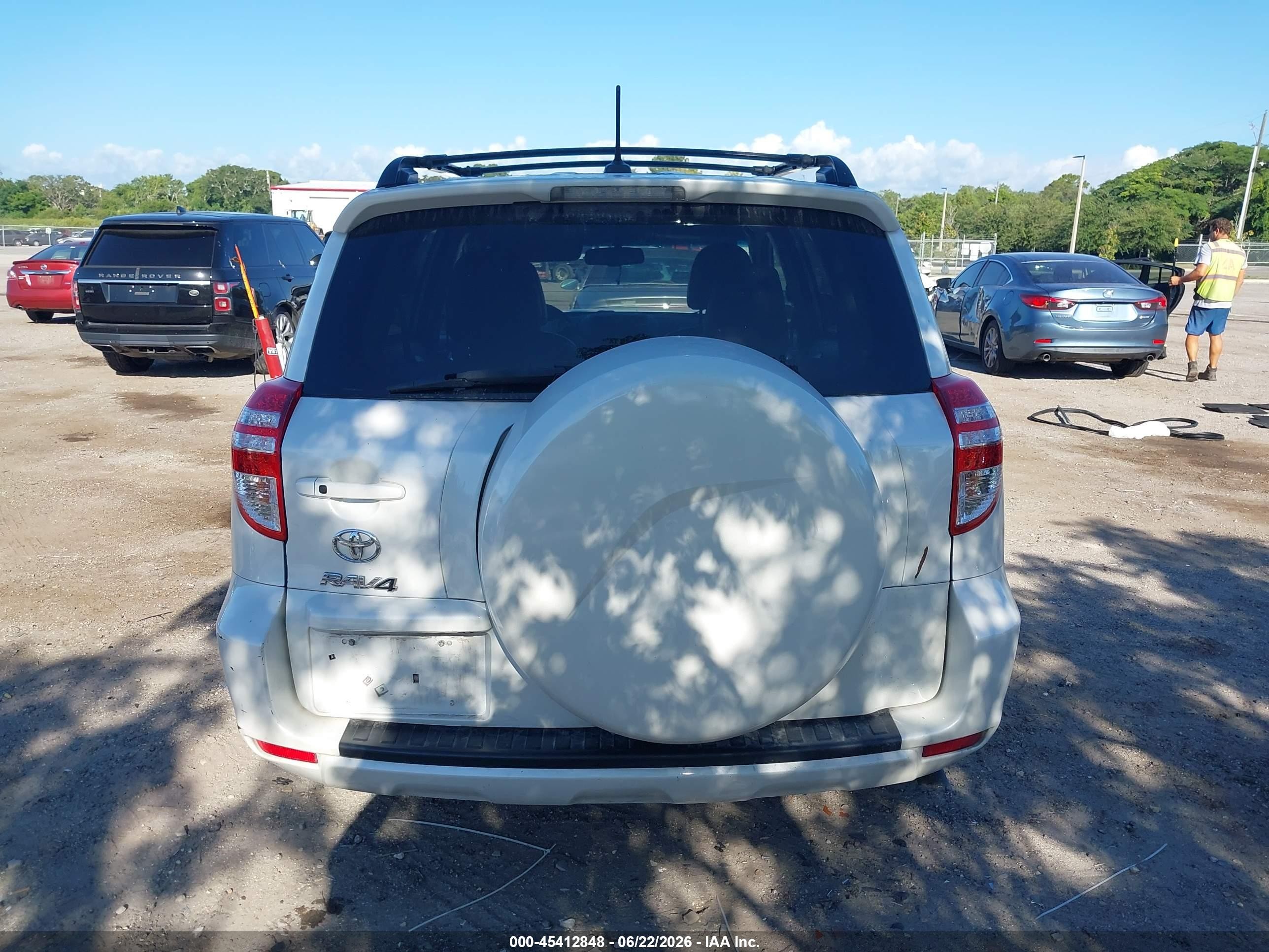 2011 Toyota Rav4 Limited V6 White vin: 2T3YK4DVXBW014223