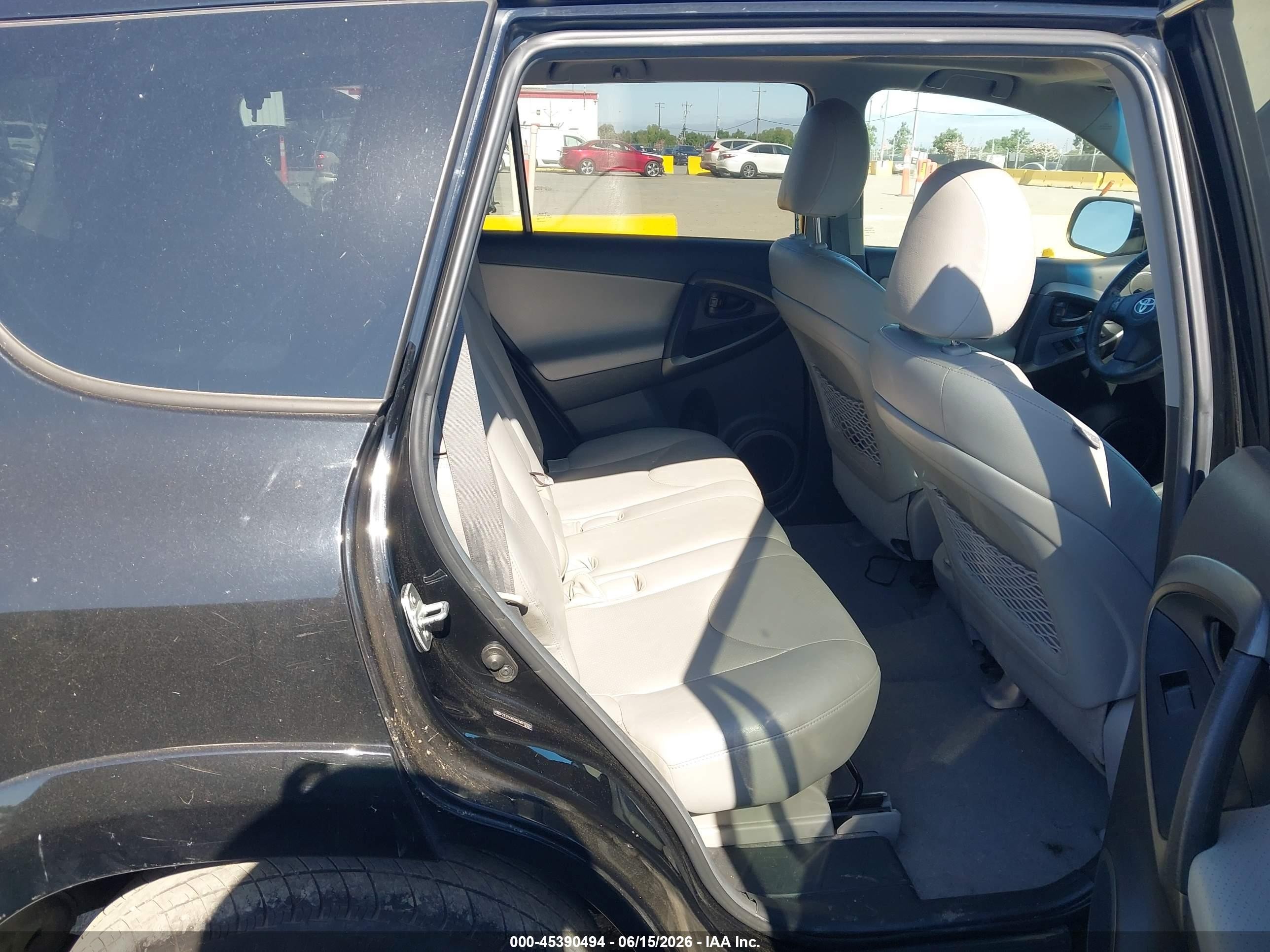 2012 Toyota Rav4 Limited V6 Black vin: 2T3YK4DVXCW015020