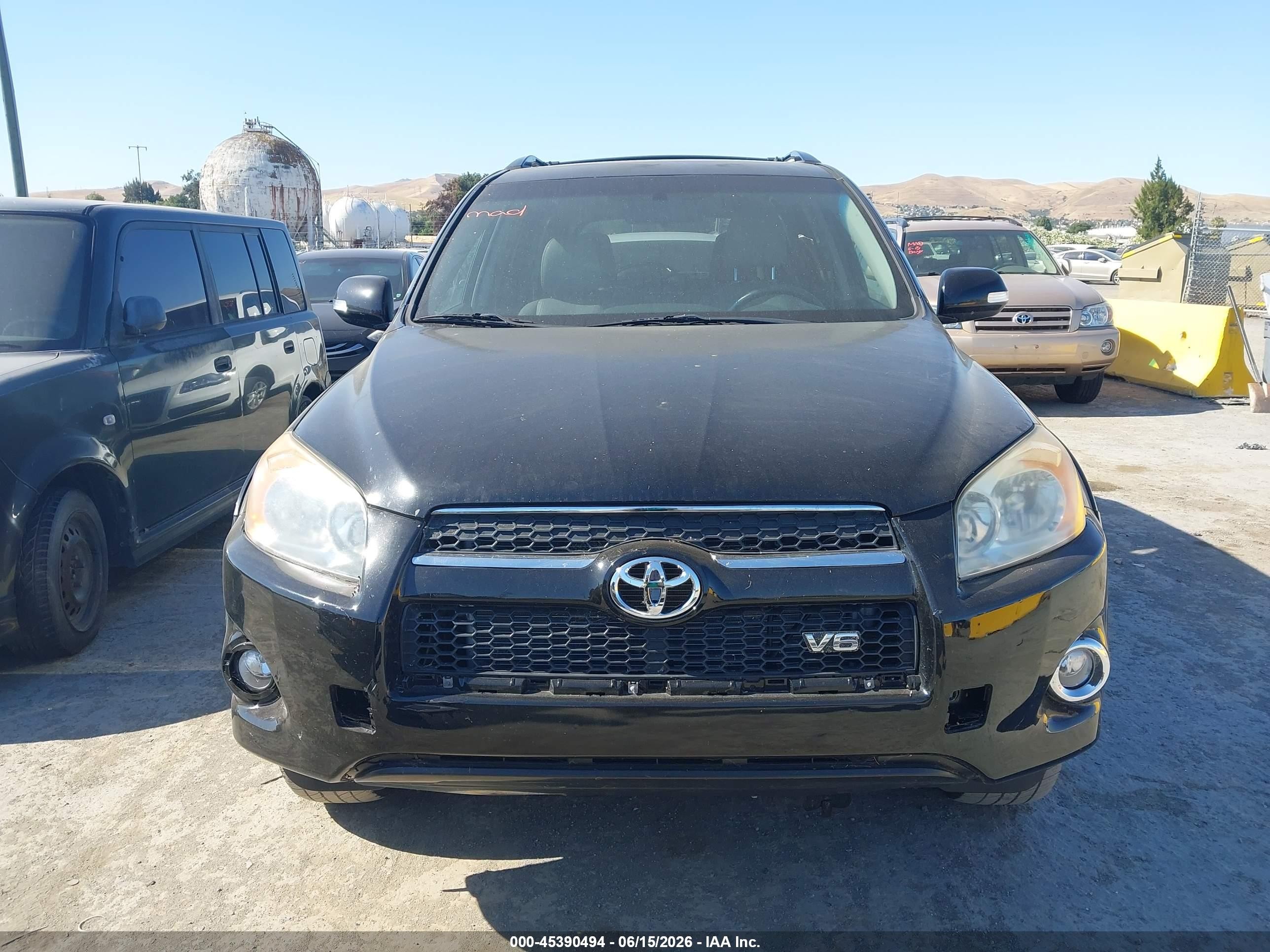 2012 Toyota Rav4 Limited V6 Black vin: 2T3YK4DVXCW015020