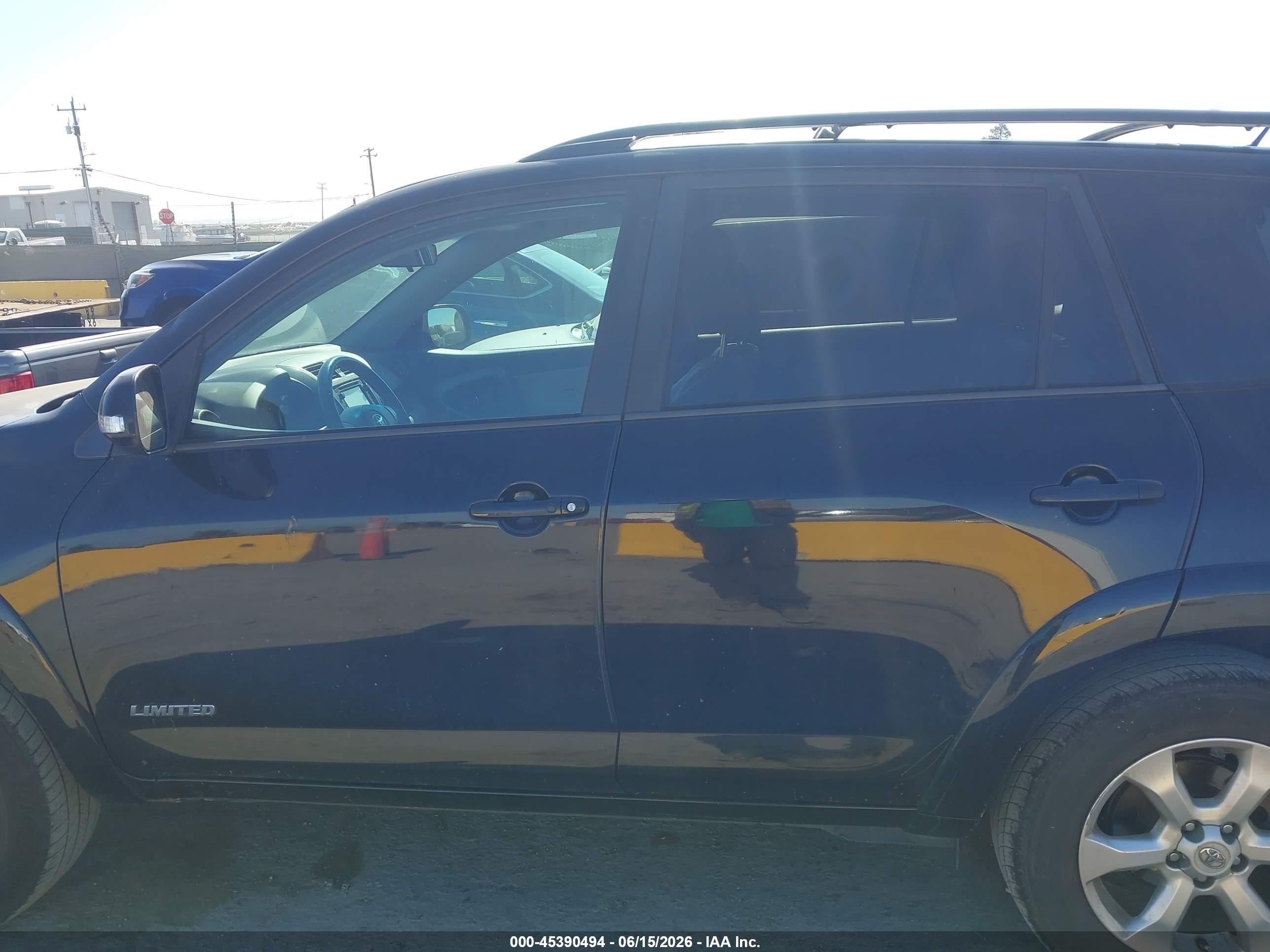 2012 Toyota Rav4 Limited V6 Black vin: 2T3YK4DVXCW015020