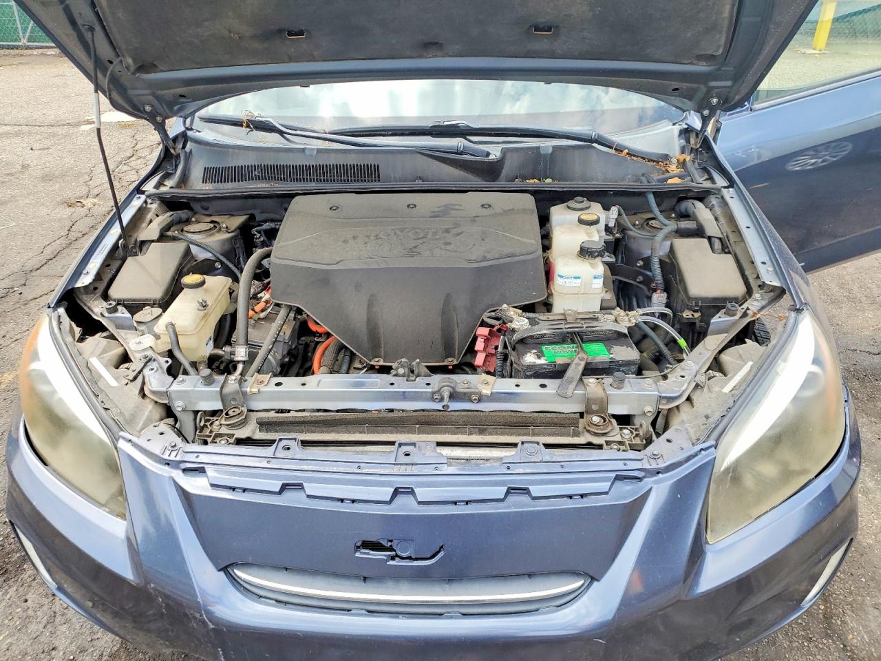 2013 Toyota Rav4 Ev Base Blue vin: 2T3YL4DV0DW001884
