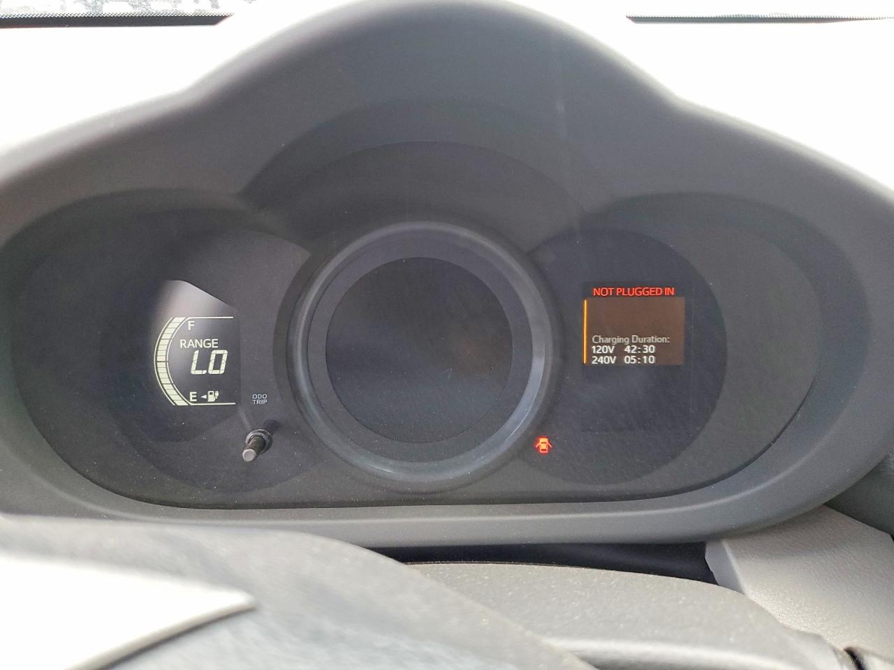 2013 Toyota Rav4 Ev Base Blue vin: 2T3YL4DV0DW001884