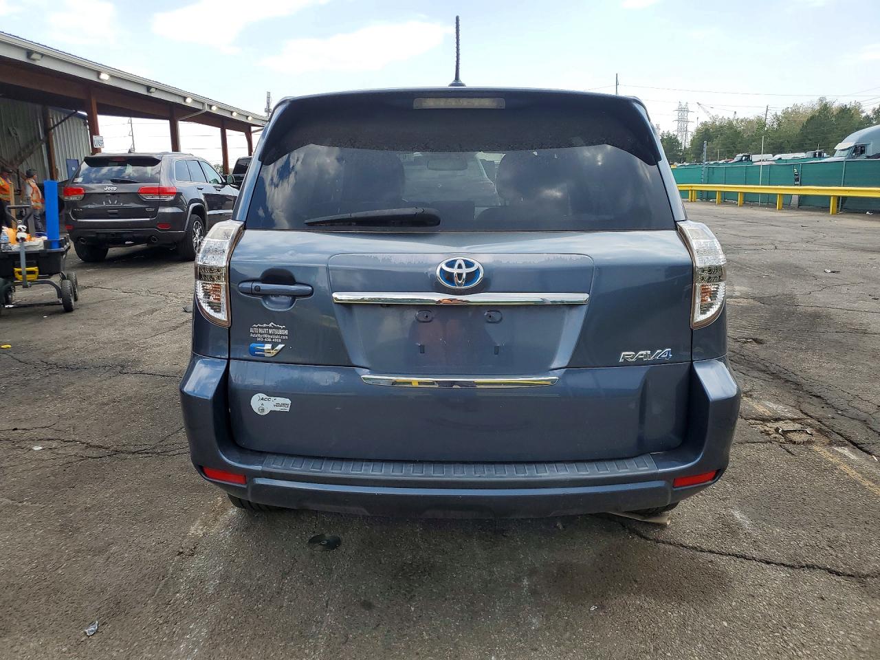 2013 Toyota Rav4 Ev Base Blue vin: 2T3YL4DV0DW001884