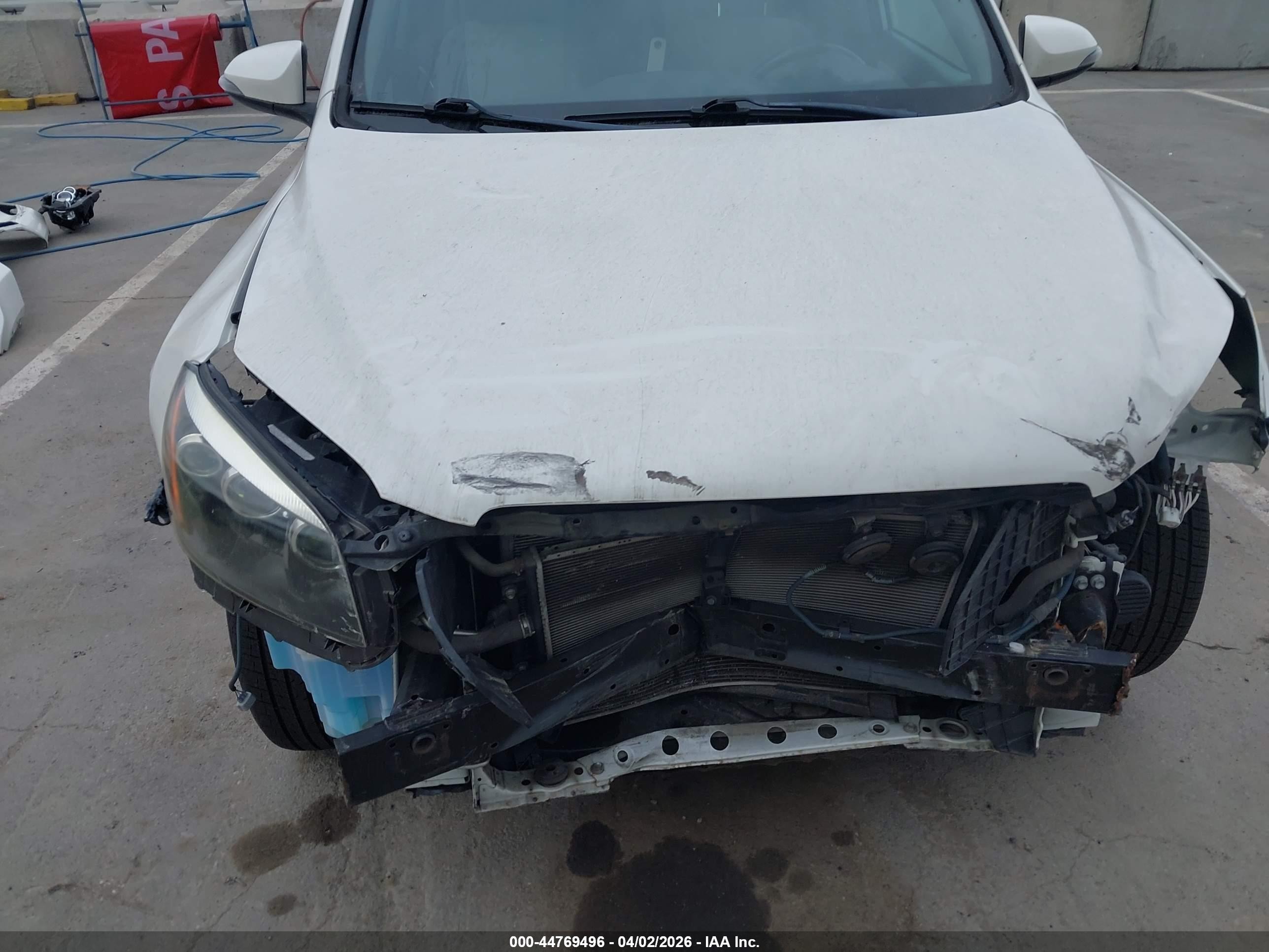 2013 Toyota Rav4 Ev   White vin: 2T3YL4DV0DW001920