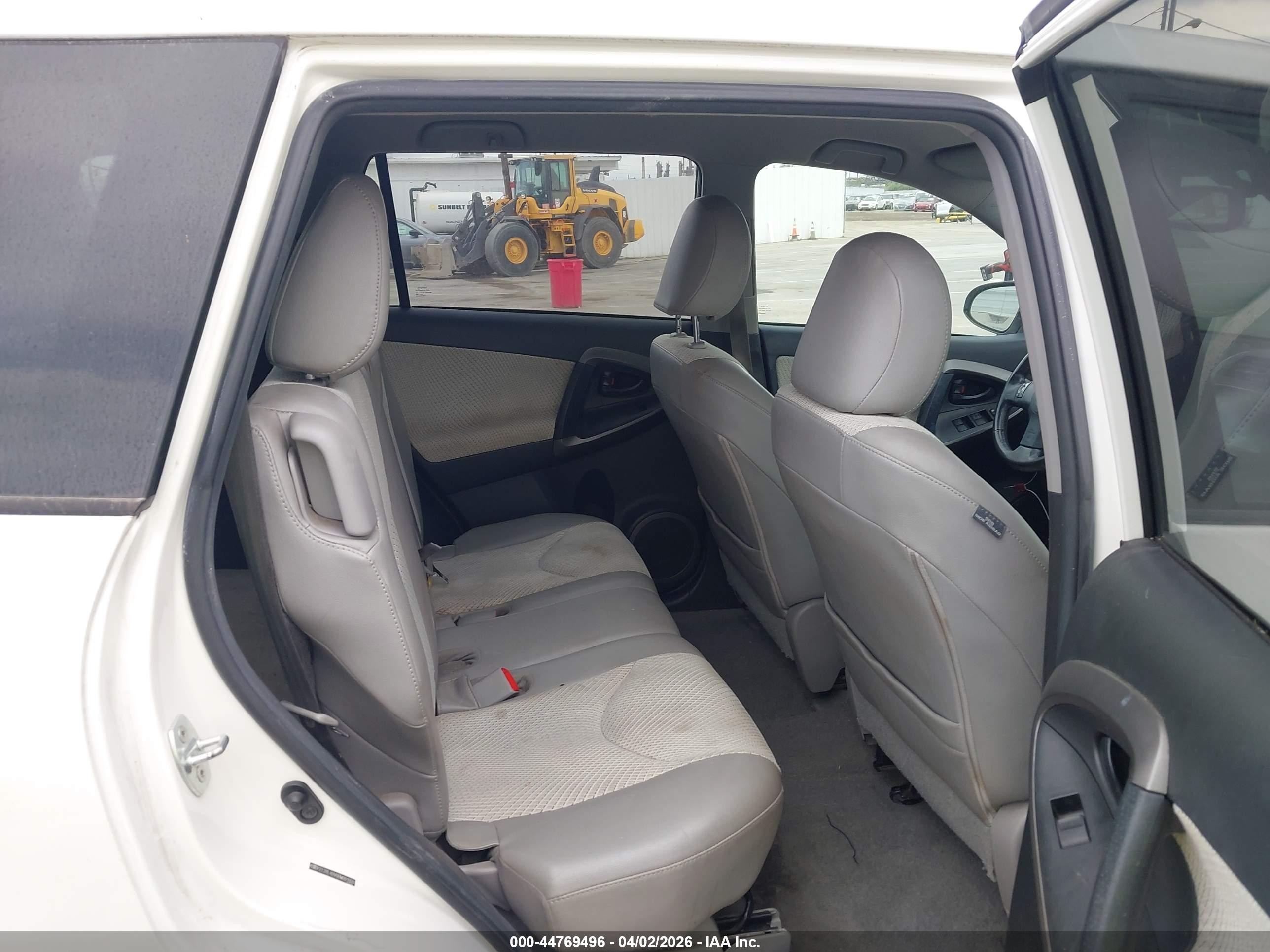 2013 Toyota Rav4 Ev   White vin: 2T3YL4DV0DW001920