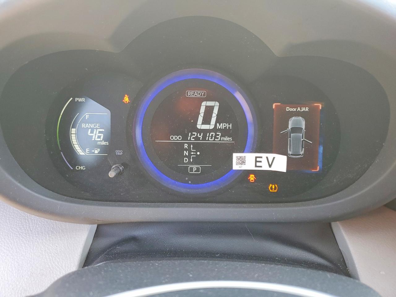 2012 Toyota Rav4 Ev Base White vin: 2T3YL4DV2CW001240