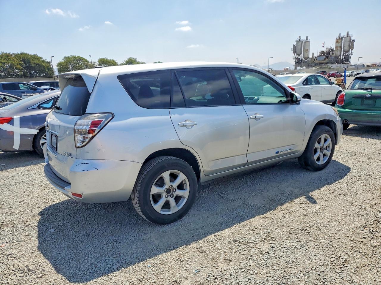 2012 Toyota Rav4 Ev Base Silver vin: 2T3YL4DV4CW001322