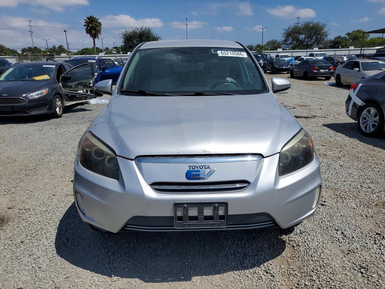 2012 Toyota Rav4 Ev Base Silver vin: 2T3YL4DV4CW001322