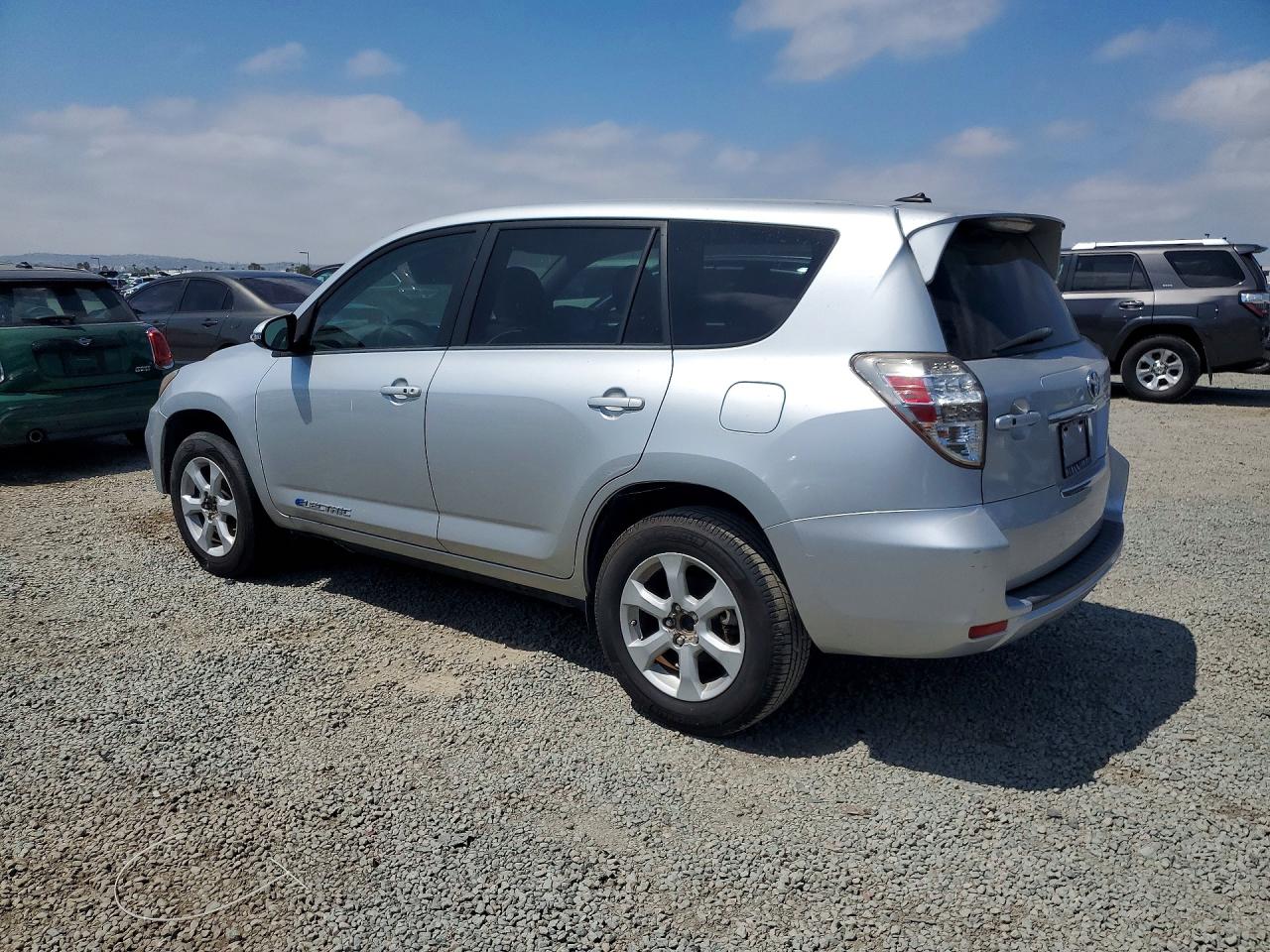 2012 Toyota Rav4 Ev Base Silver vin: 2T3YL4DV4CW001322