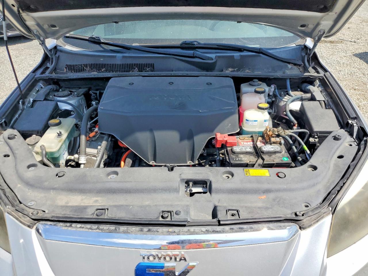 2012 Toyota Rav4 Ev Base Silver vin: 2T3YL4DV4CW001322