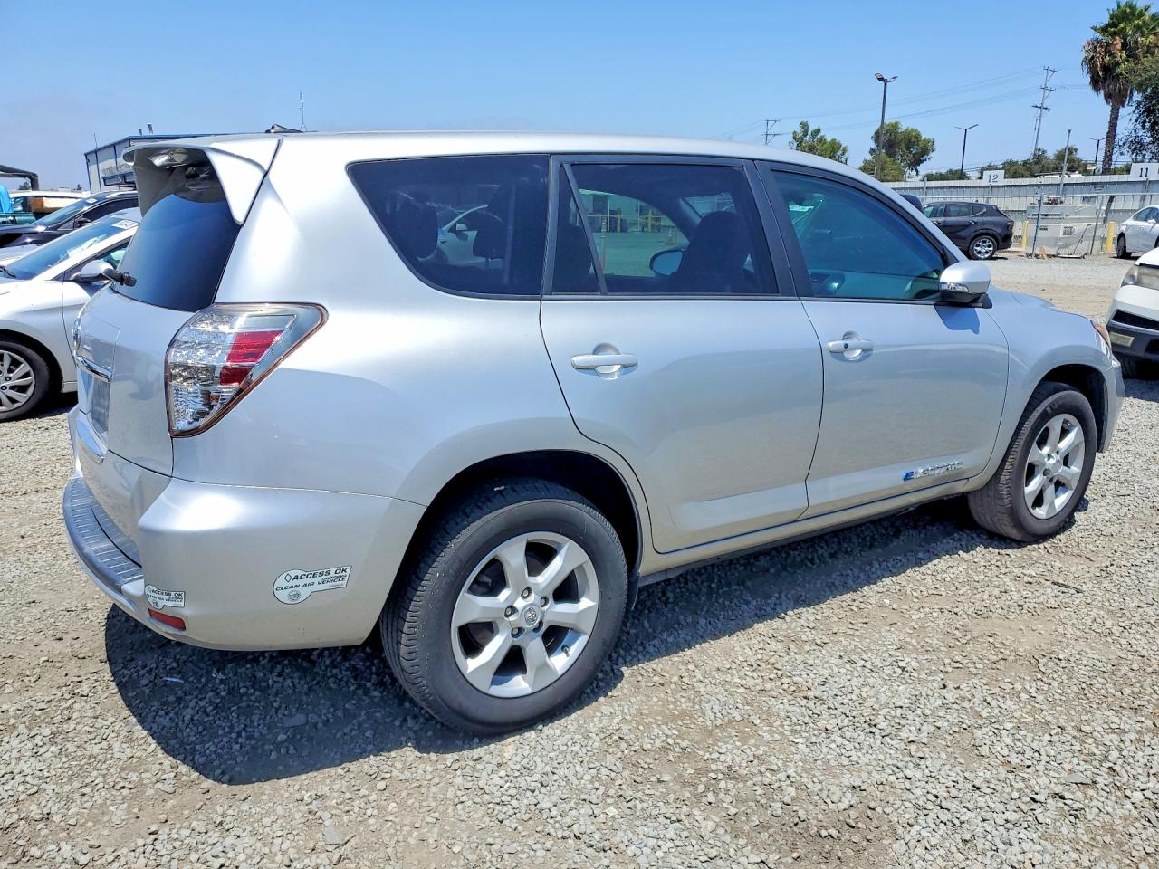 2014 Toyota Rav4 Ev Base Silver vin: 2T3YL4DV4EW002702