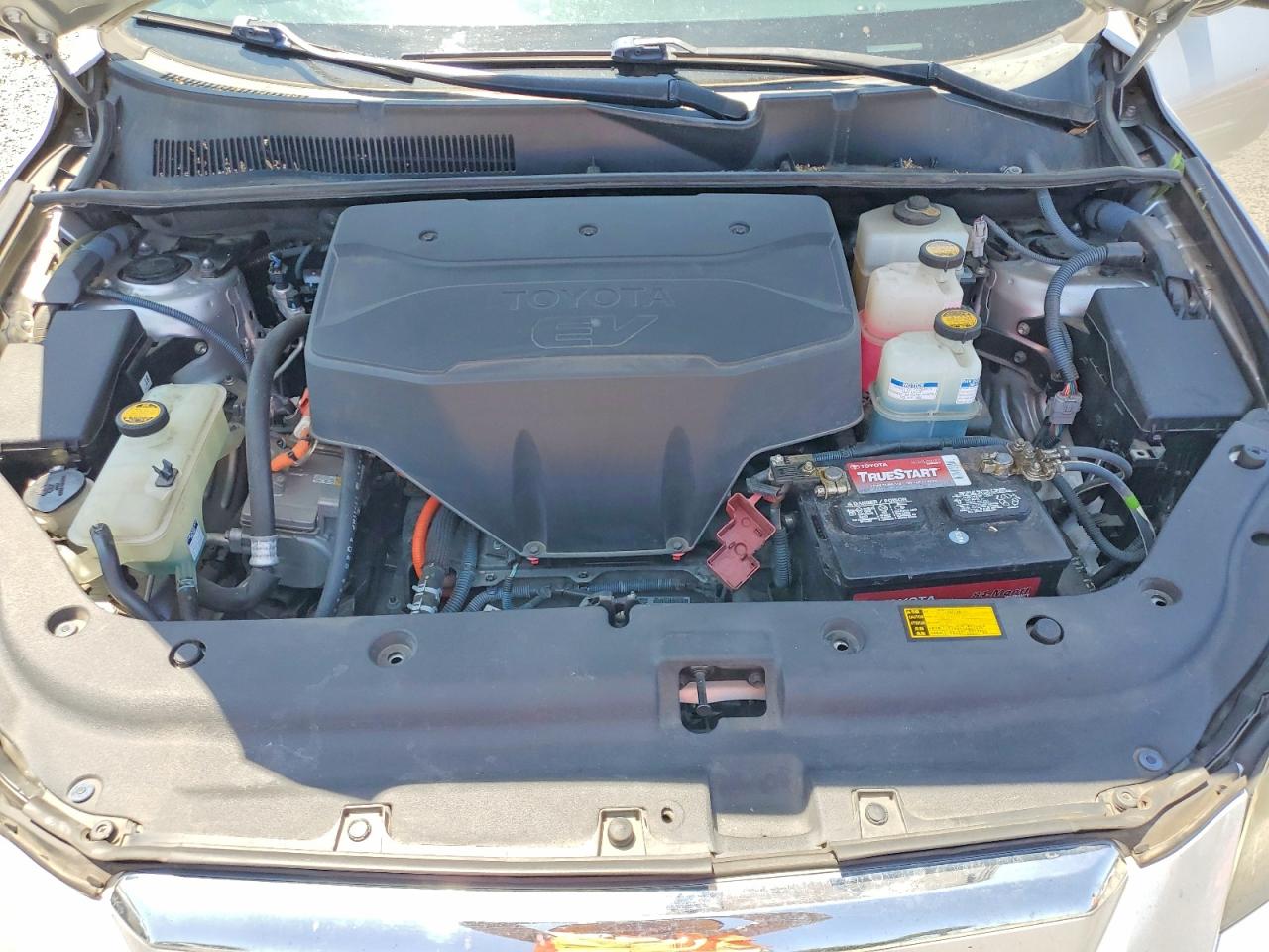 2014 Toyota Rav4 Ev Base Silver vin: 2T3YL4DV4EW002702