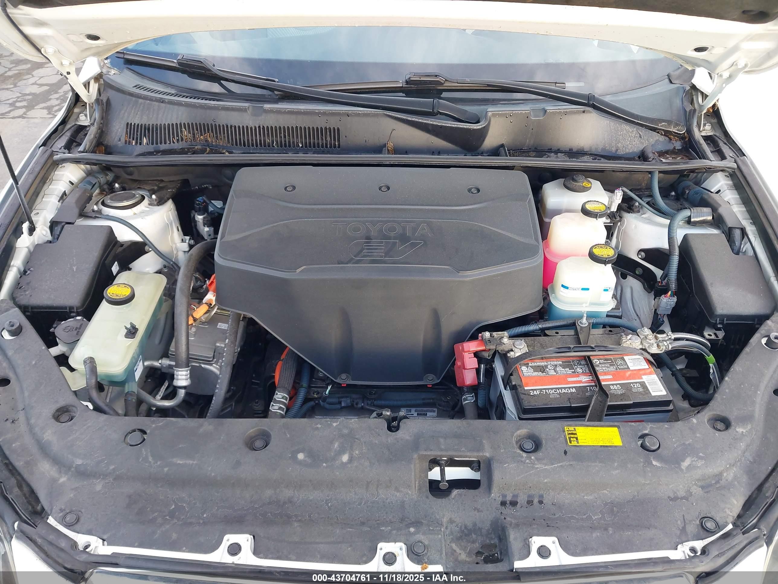 2012 Toyota Rav4 Ev   White vin: 2T3YL4DV5CW001507
