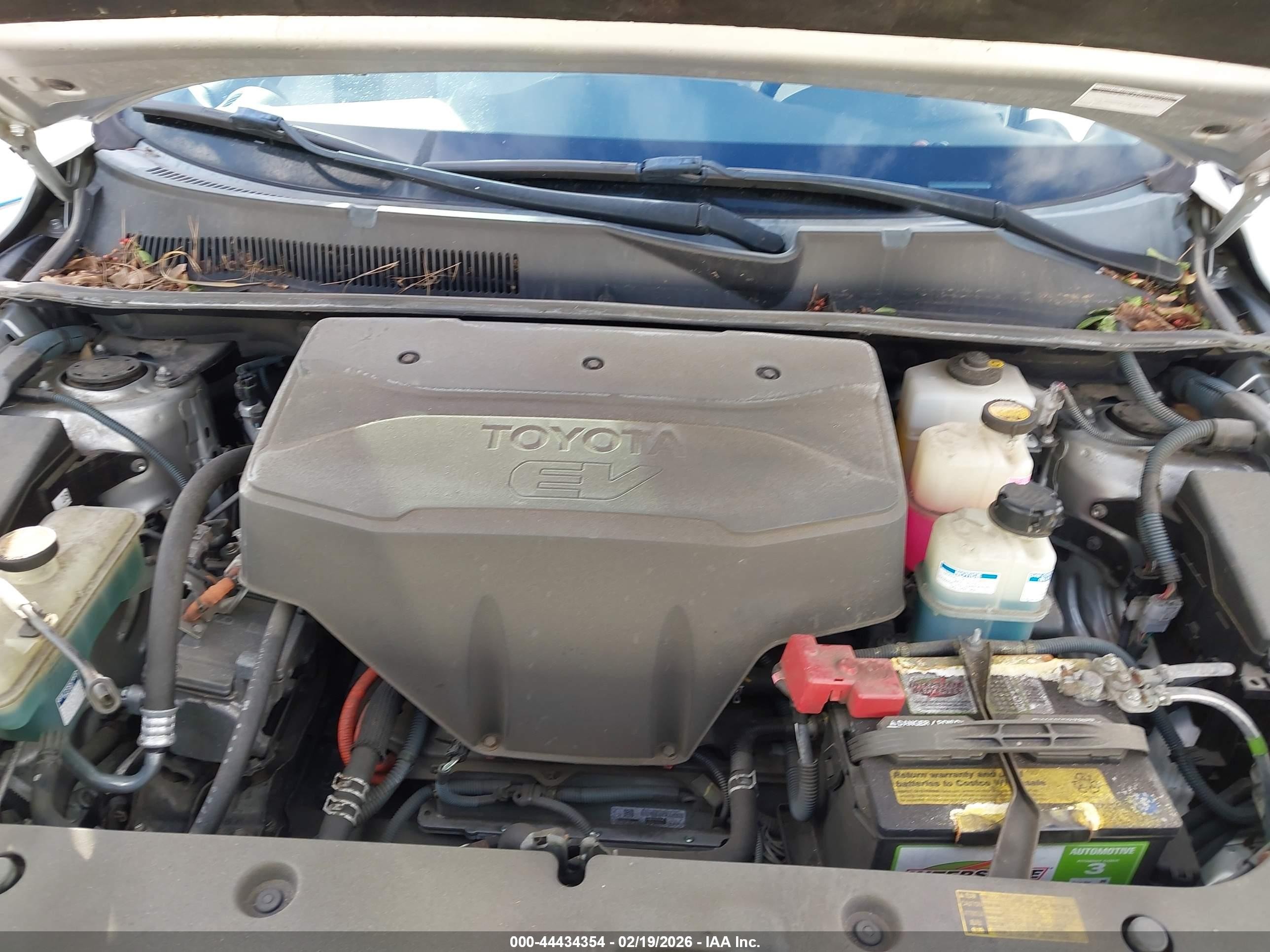 2013 Toyota Rav4 Ev   Silver vin: 2T3YL4DV5DW001699