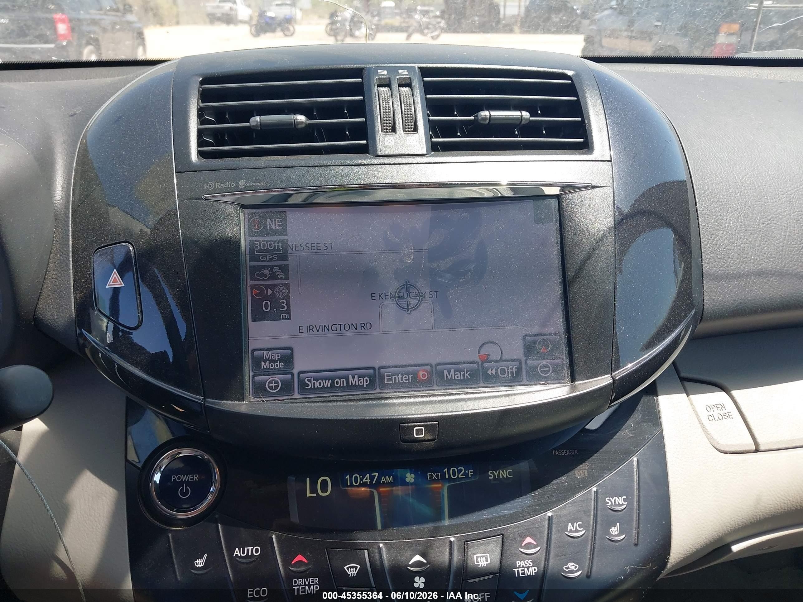 2014 Toyota Rav4 Ev   Blue vin: 2T3YL4DV5EW002398