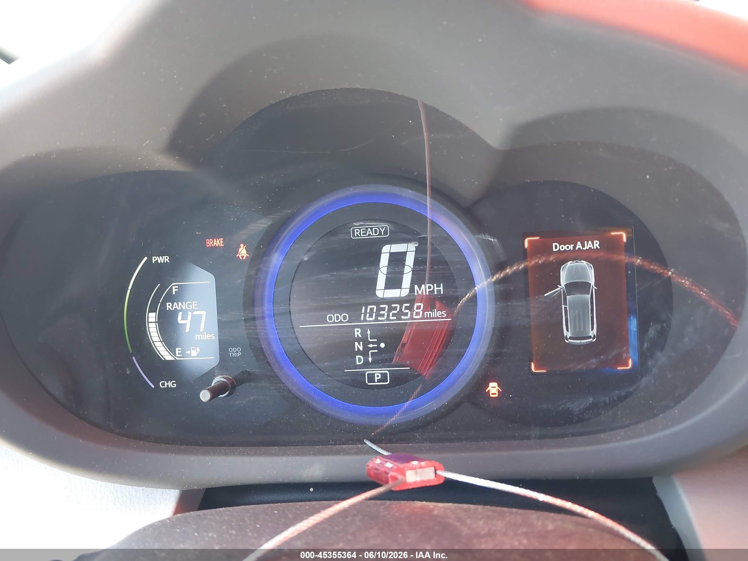 2014 Toyota Rav4 Ev   Blue vin: 2T3YL4DV5EW002398