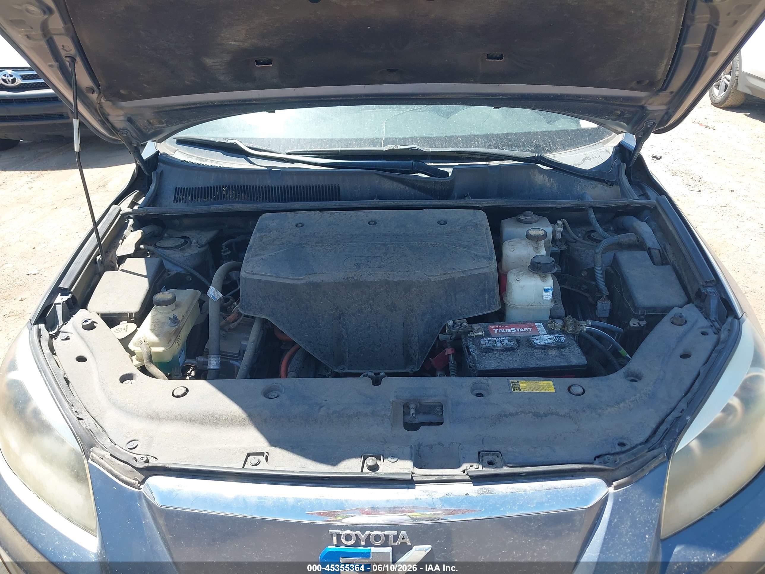 2014 Toyota Rav4 Ev   Blue vin: 2T3YL4DV5EW002398