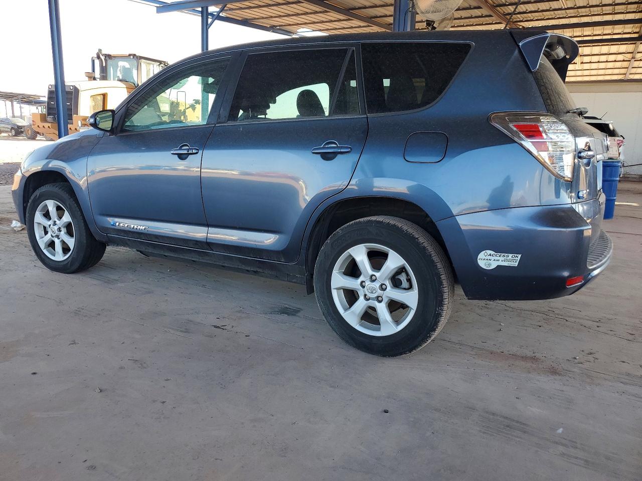 2014 Toyota Rav4 Ev Base Blue vin: 2T3YL4DV5EW002398