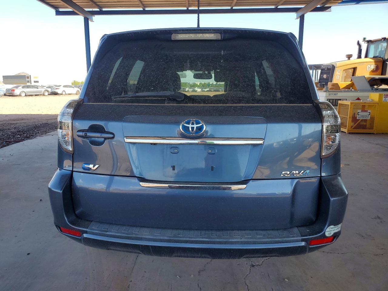 2014 Toyota Rav4 Ev Base Blue vin: 2T3YL4DV5EW002398