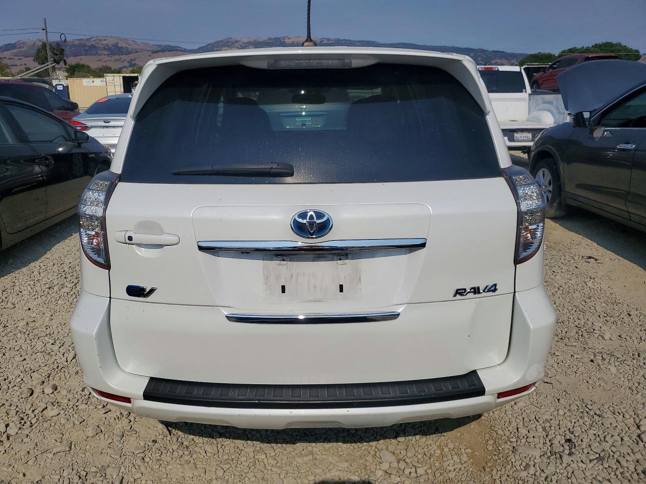 2012 Toyota Rav4 Ev Base Белый vin: 2T3YL4DV6CW001242