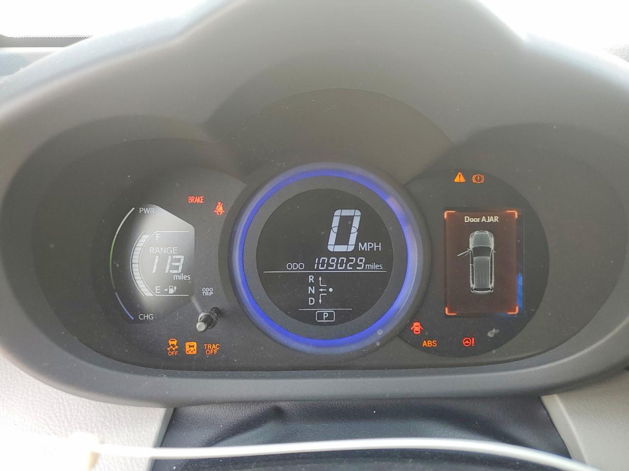 2012 Toyota Rav4 Ev Base Белый vin: 2T3YL4DV6CW001242