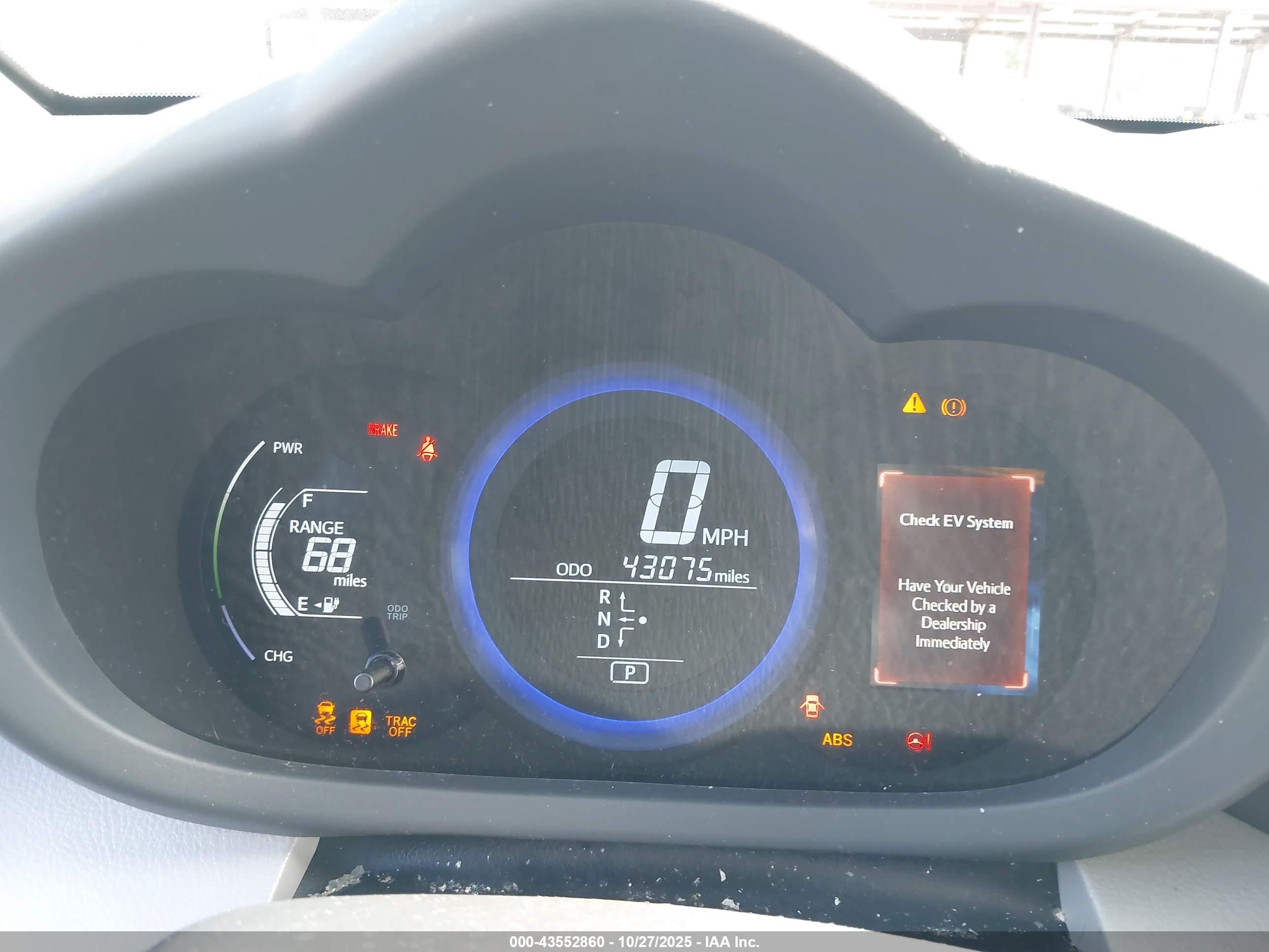 2012 Toyota Rav4 Ev   White vin: 2T3YL4DV6CW001385