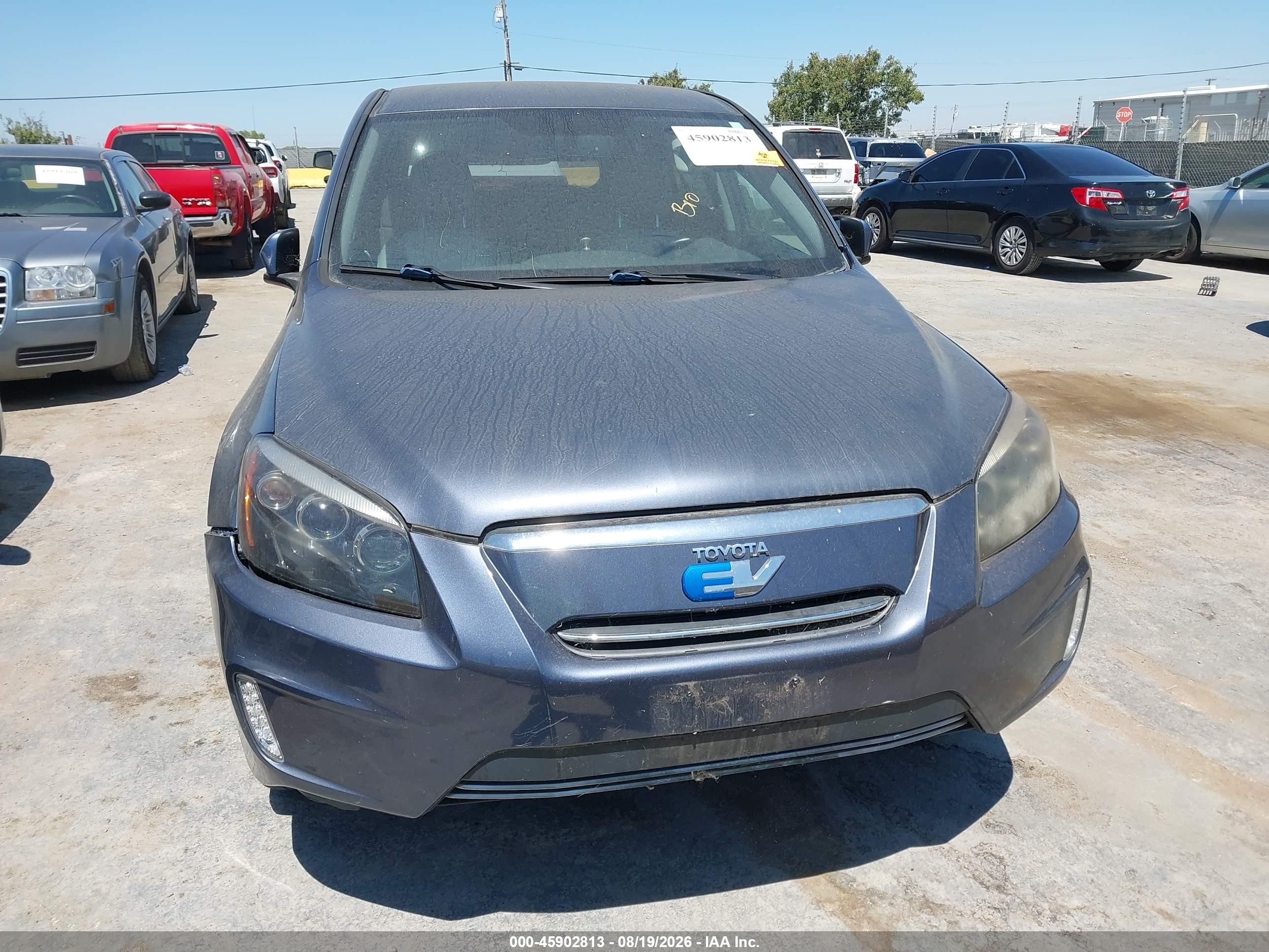 2013 Toyota Rav4 Ev   Blue vin: 2T3YL4DV7DW001672