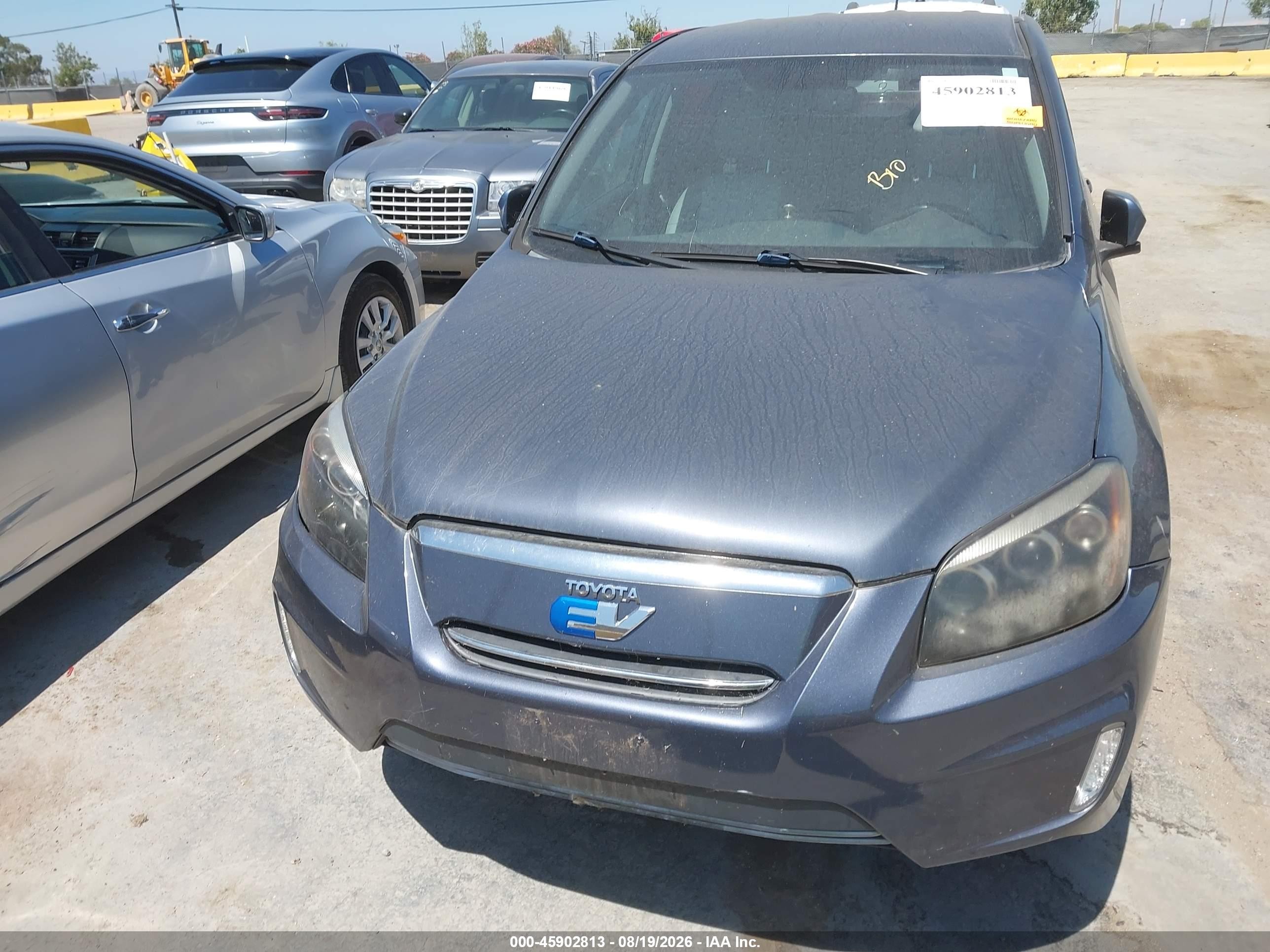 2013 Toyota Rav4 Ev   Blue vin: 2T3YL4DV7DW001672