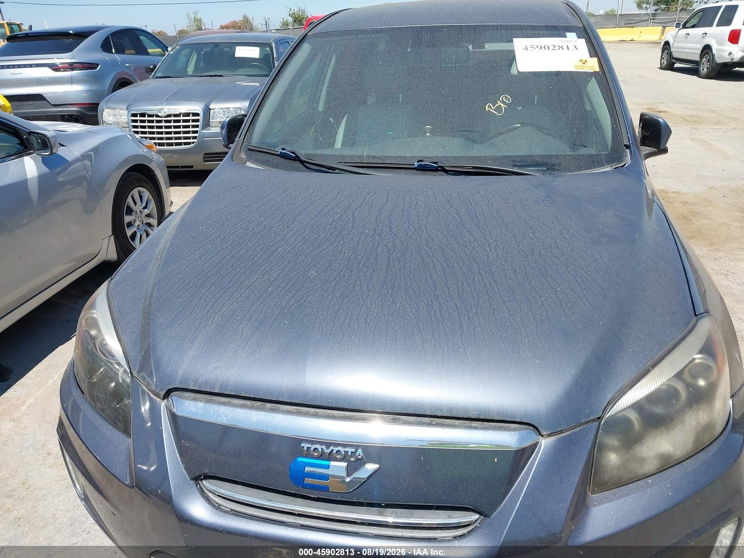2013 Toyota Rav4 Ev   Blue vin: 2T3YL4DV7DW001672